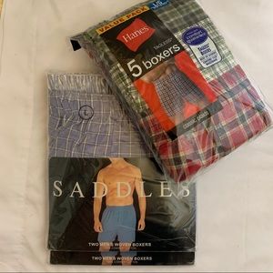 9 prs NEW boxer shorts